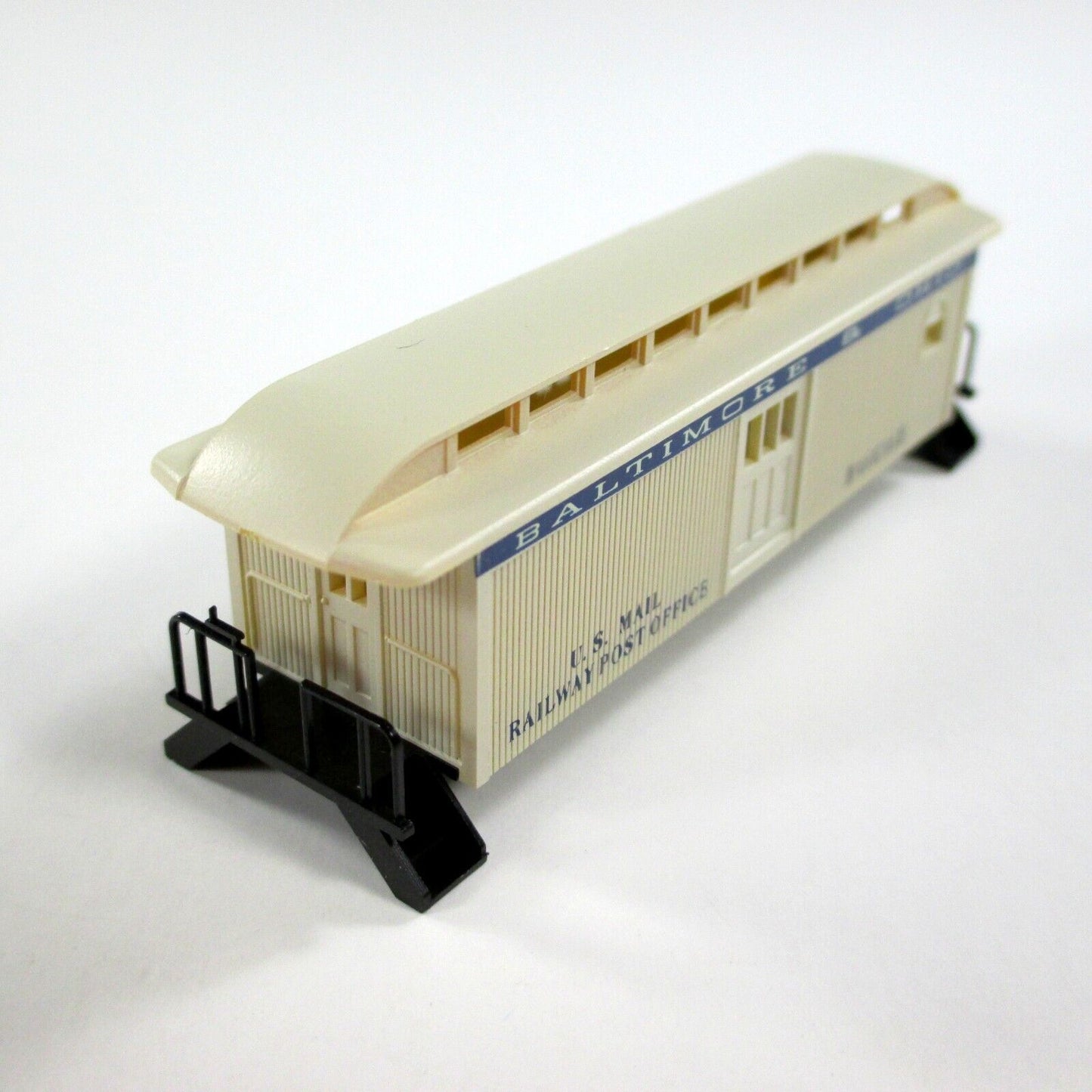 N Scale BALTIMORE & OHIO Overton Old-Timer Passenger Car 4-Pack Set - Roundhouse