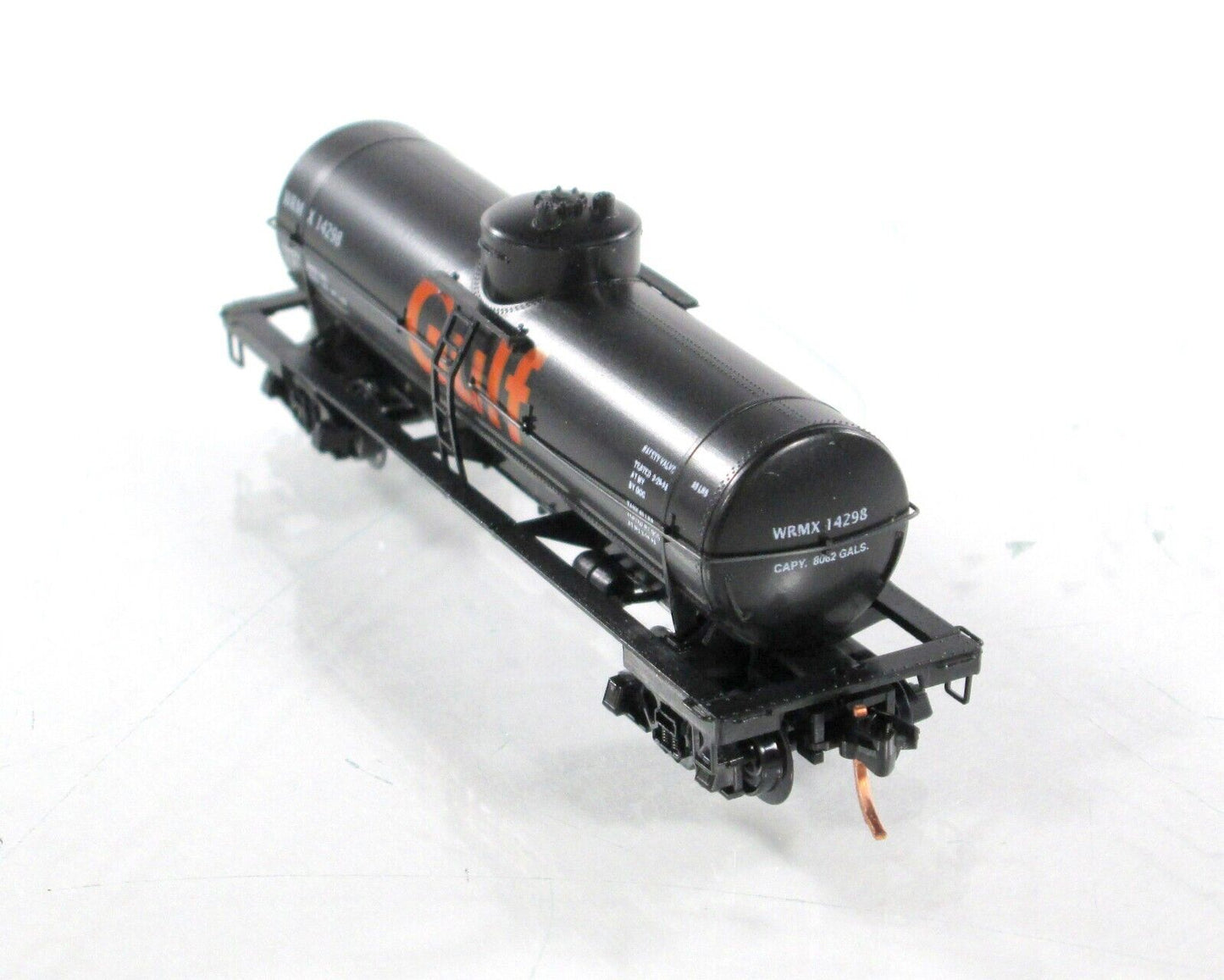 N Scale ***GULF*** 39' Single Dome Tank Set - Premiere Editions, MTL 2508 **RARE