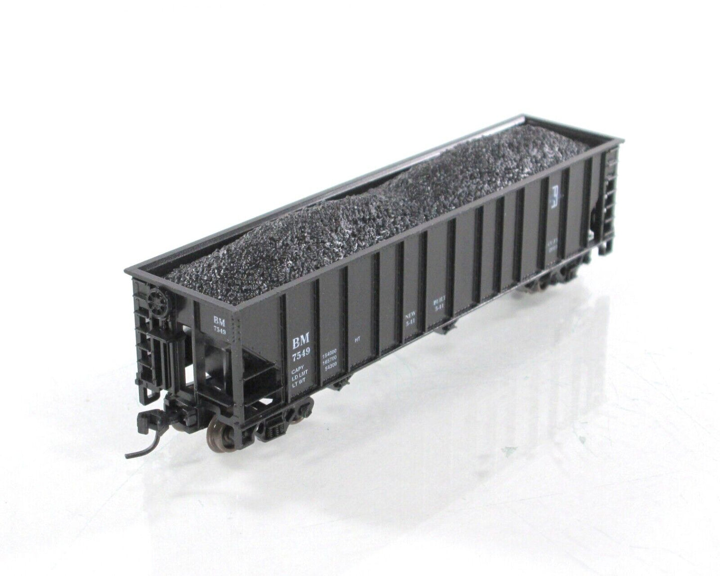 N Scale **BOSTON  MAINE** Coal Hopper Set - Premiere Editions, Atlas 2556 **RARE