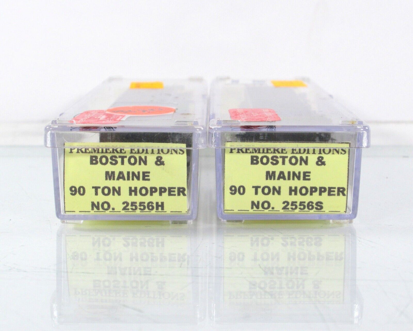 N Scale **BOSTON  MAINE** Coal Hopper Set - Premiere Editions, Atlas 2556 **RARE