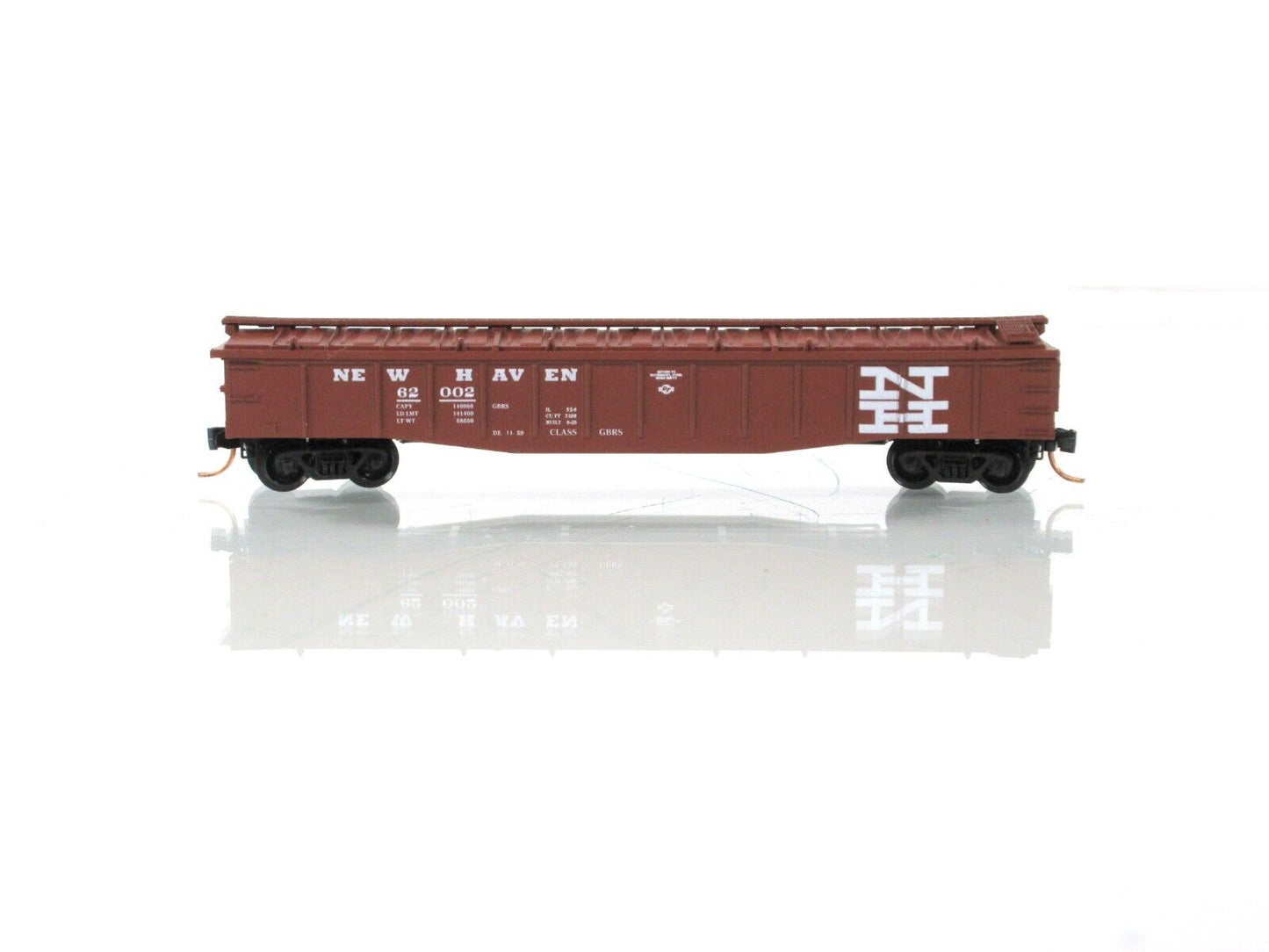 N Scale ***NEW HAVEN*** Covered Gondola Set - Premiere Editions 2542, MTL **RARE