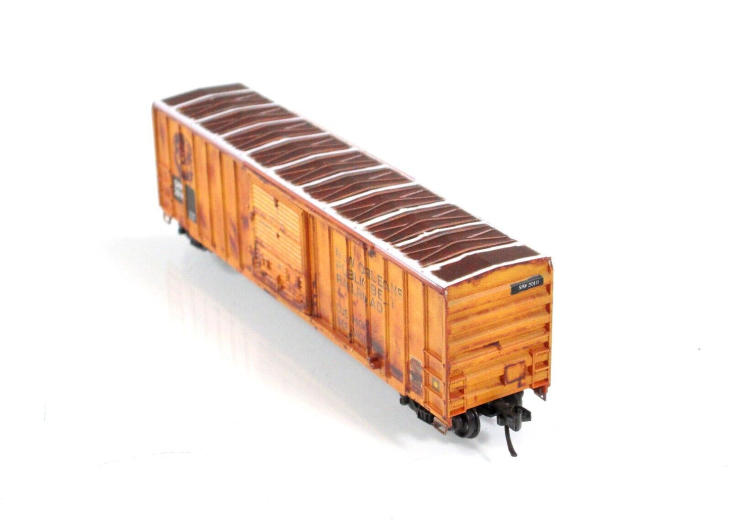 N Scale **NEW ORLEANS PUBLIC BELT / SRN** Graffiti Box Car Micro Trains 02544186
