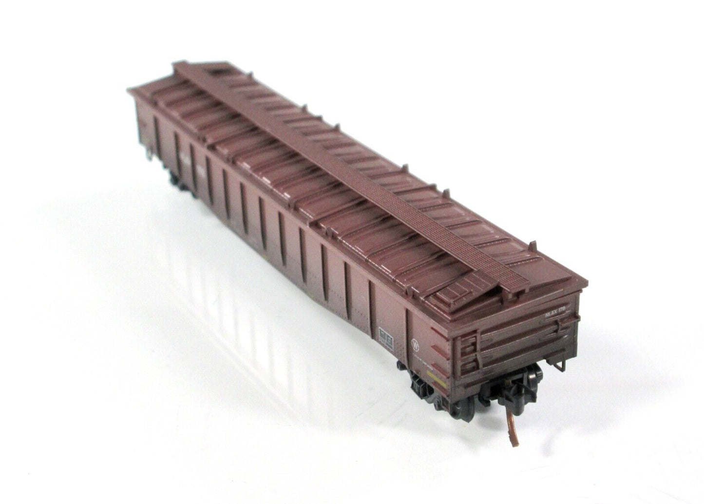 N Scale **NASA** Weathered 50' Covered Gondola, NLAX 178 - Micro Trains 10600130