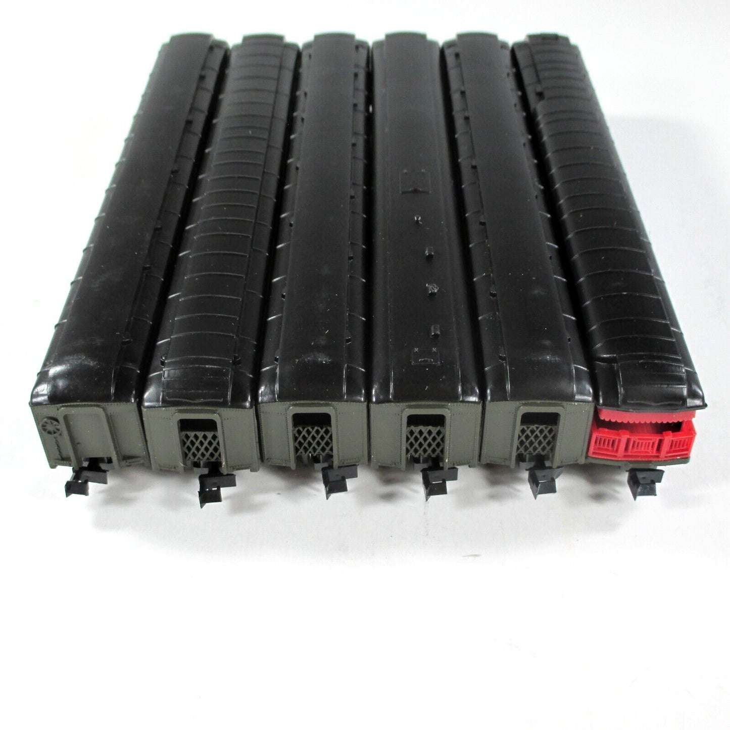 N Scale ****Santa Fe**** Heavyweight Passenger Car 6-Pack Set --- Con-Cor 570001