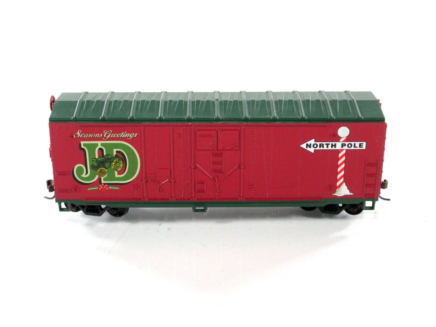 HO Scale ***JOHN DEERE*** Christmas Set - Athearn ***VERY RARE***