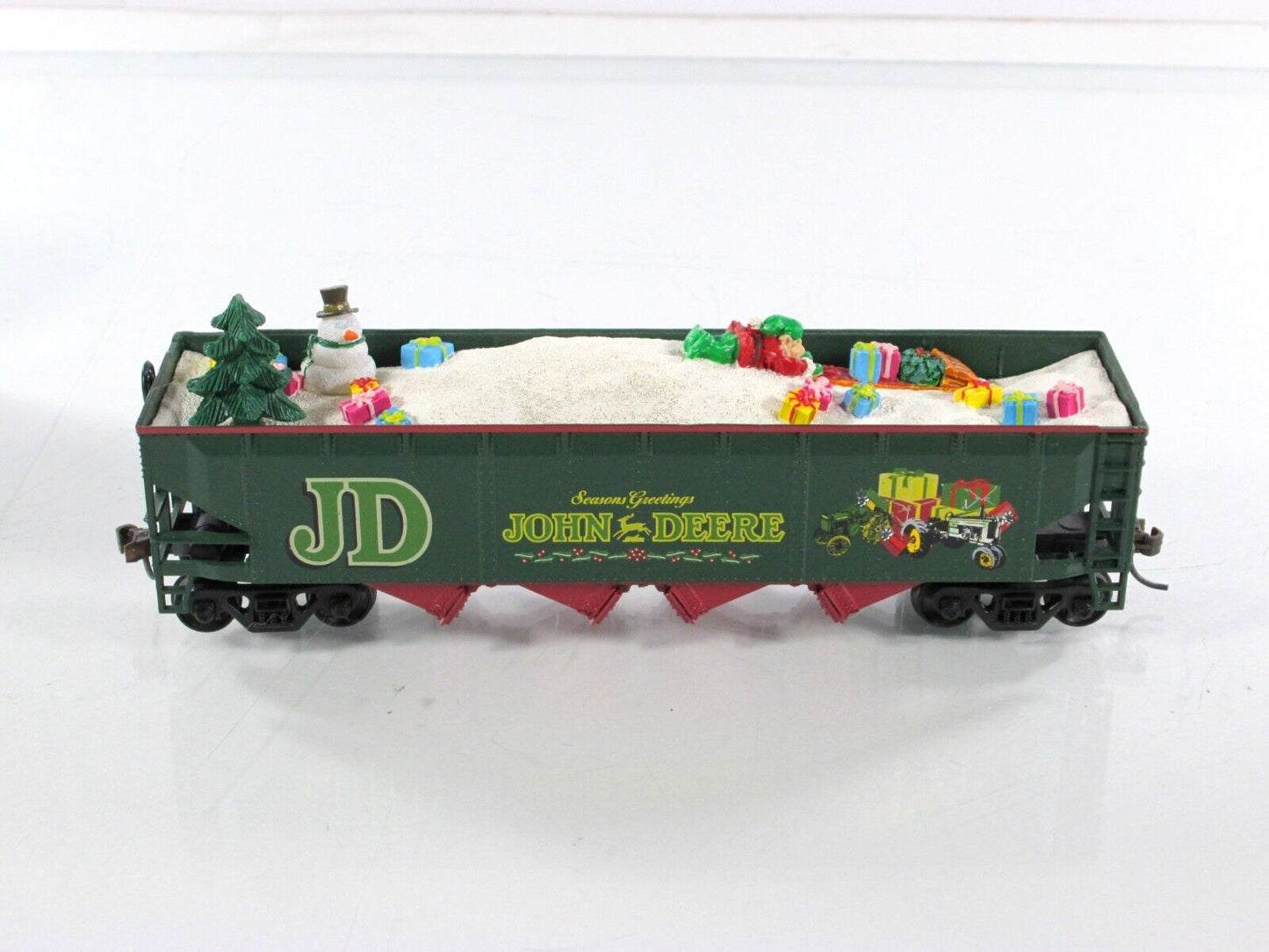 HO Scale ***JOHN DEERE*** Christmas Set - Athearn ***VERY RARE***