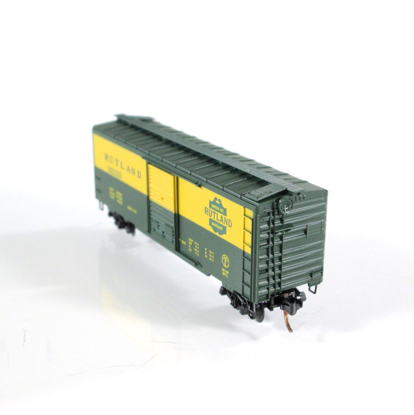 N Scale ***RUTLAND*** 40' Box Car -Micro Trains / Lowell Smith / Lionel 6464-300