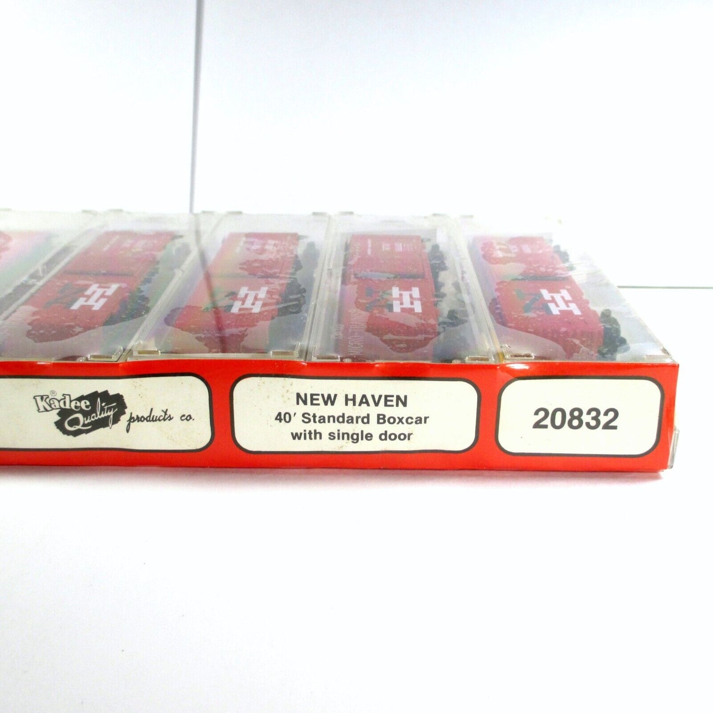 N Scale **NEW HAVEN** 40' Box Car 6-Pack Set -- Kadee Micro Trains 20832 **RARE*
