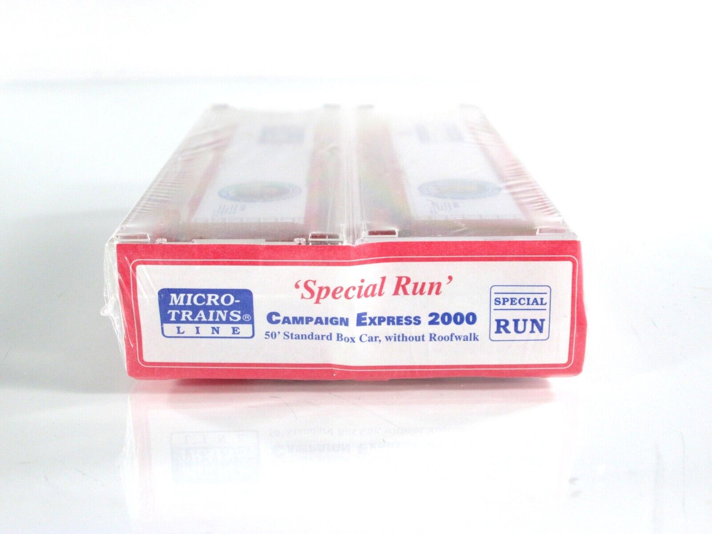 N Scale **BUSH GORE CAMPAIGN EXPRESS** Box Car Set - Micro Trains Special **RARE