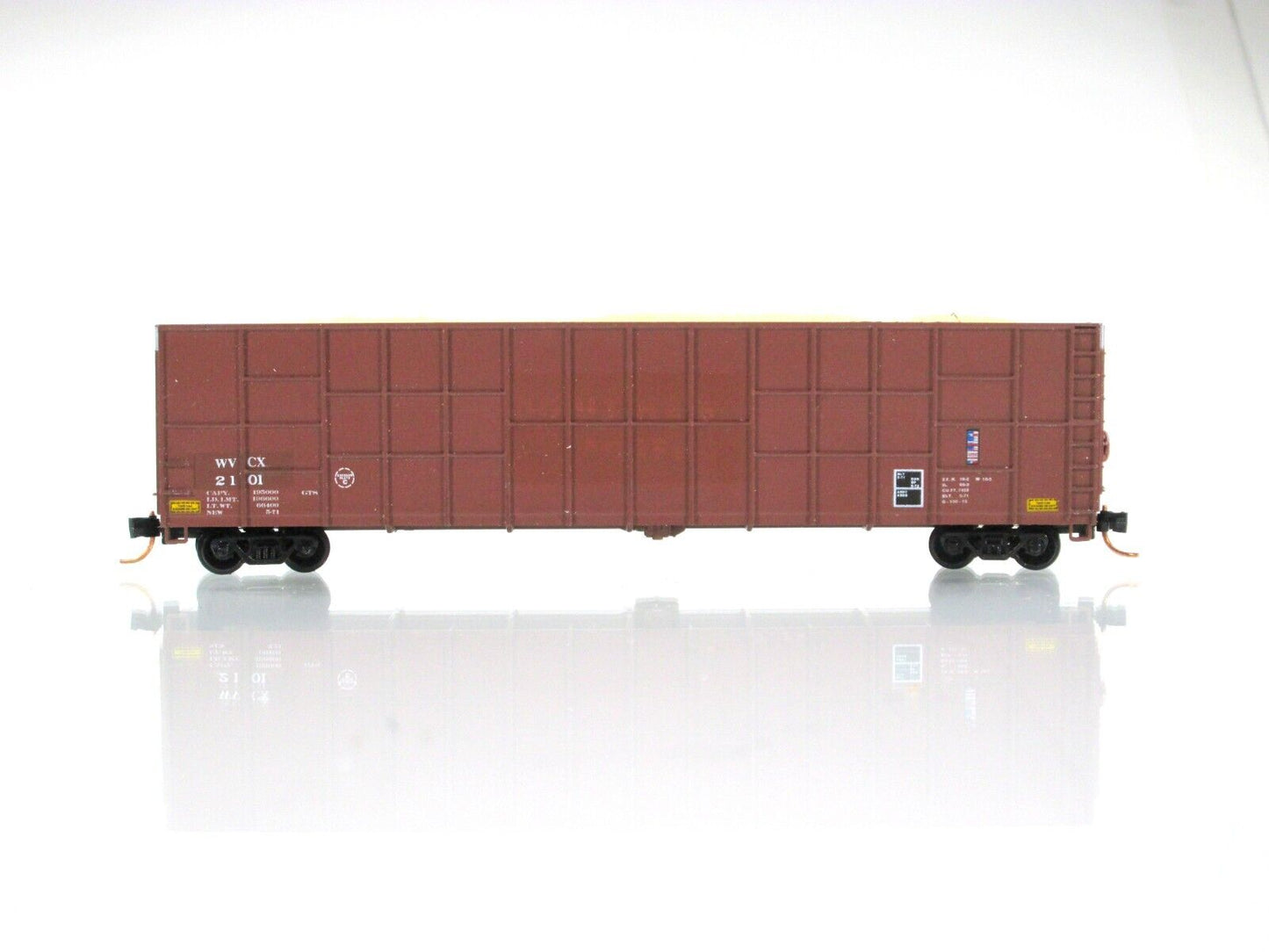 N Scale *WAR of the WORLDS* Graffiti Woodchip Gondola, WCVX 2101 - Deluxe 170803