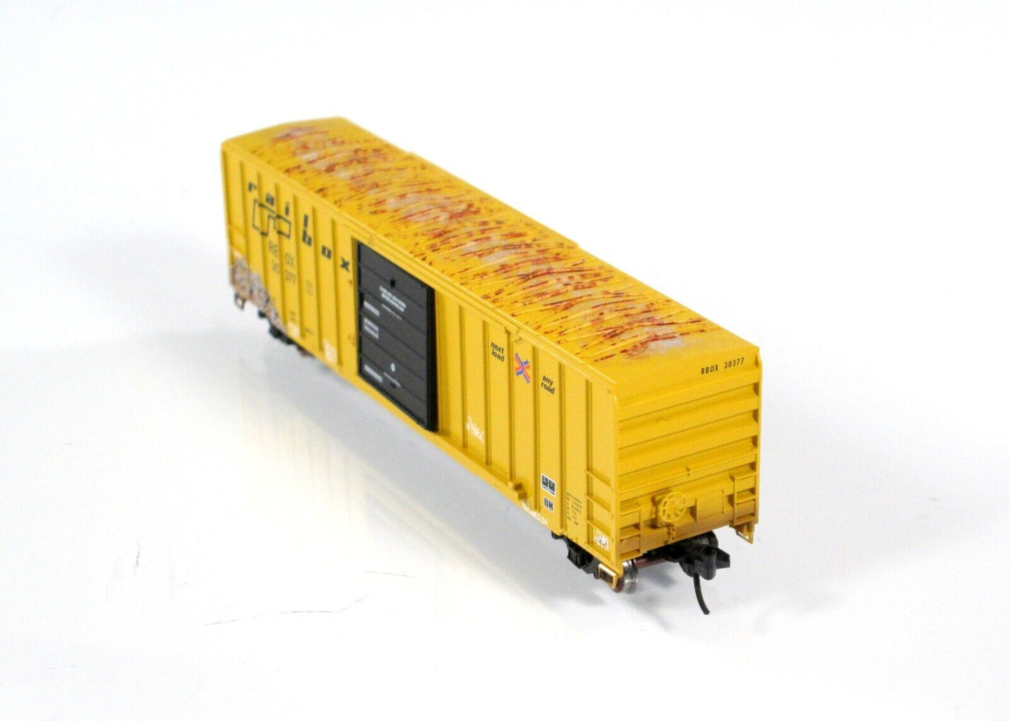 N Scale RAILBOX  **National Tattoo Day** GRAFFITI Box Car, Micro Trains 02545561