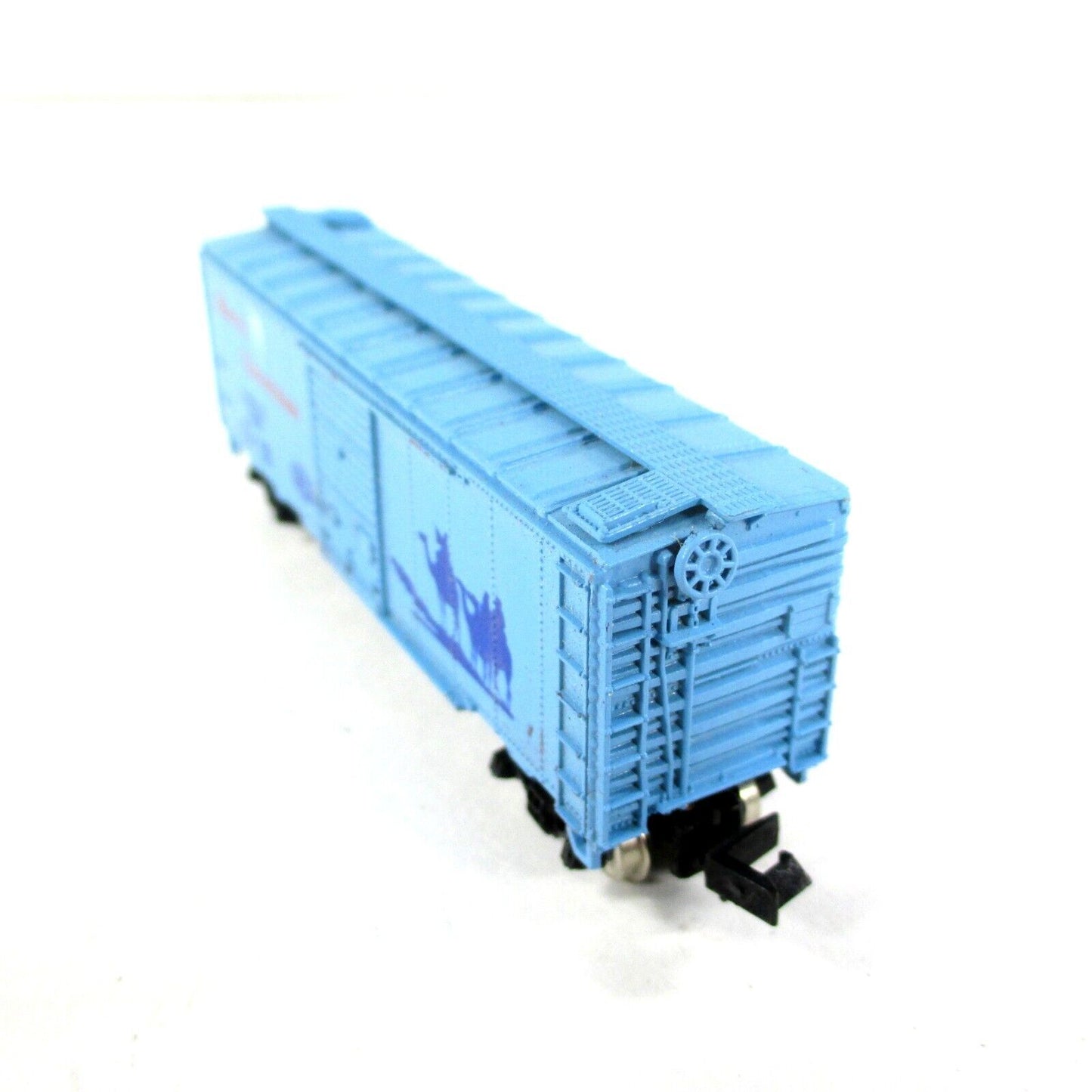 N Scale *MERRY CHRISTMAS* 40' Single Door Steel Box Car, XMAS 1982 -Con-Cor 8208