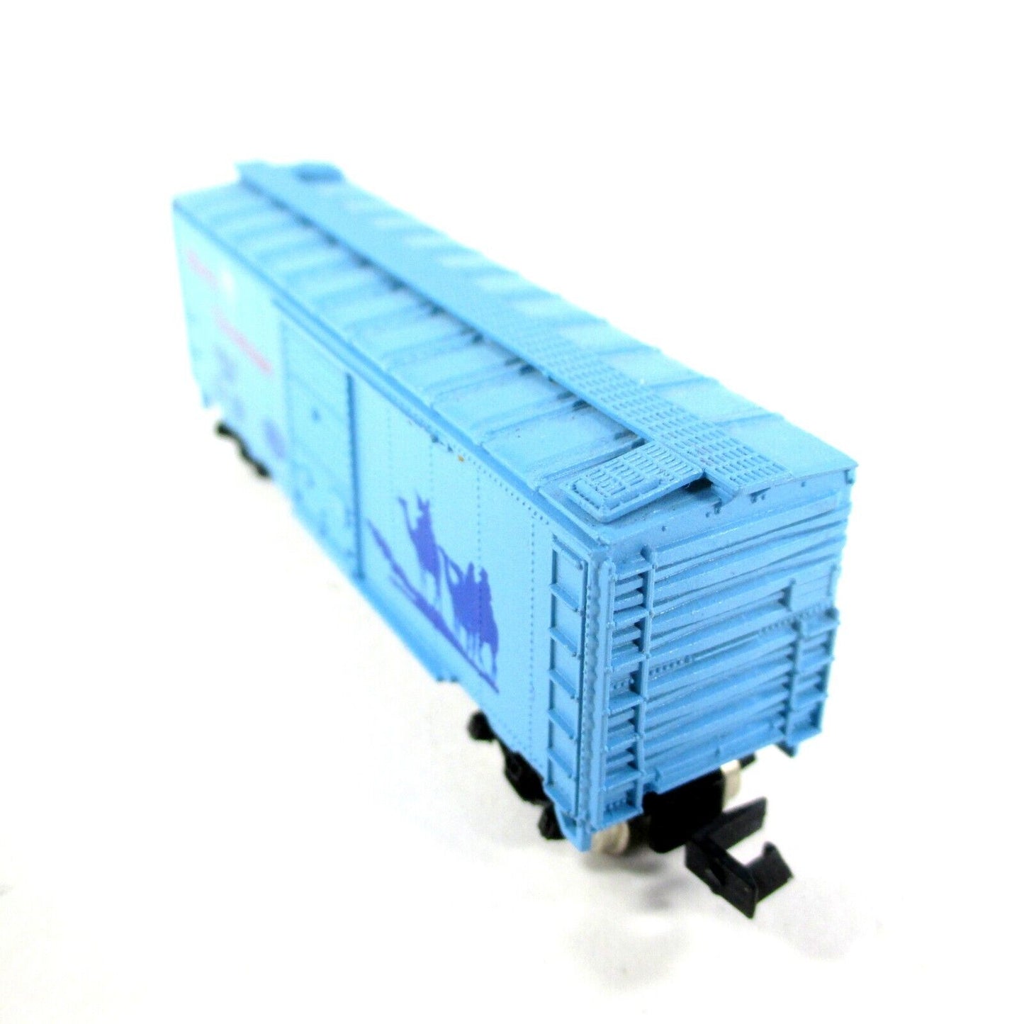 N Scale *MERRY CHRISTMAS* 40' Single Door Steel Box Car, XMAS 1982 -Con-Cor 8208