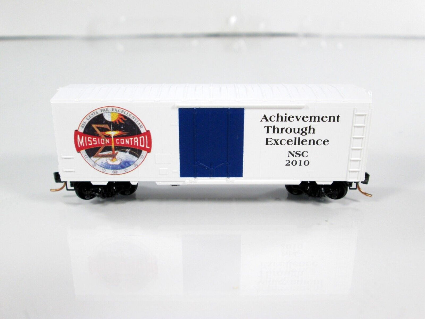 N Scale NASA *Mission Control* Achievement 40' Box Car - NSC 2010 - Micro Trains