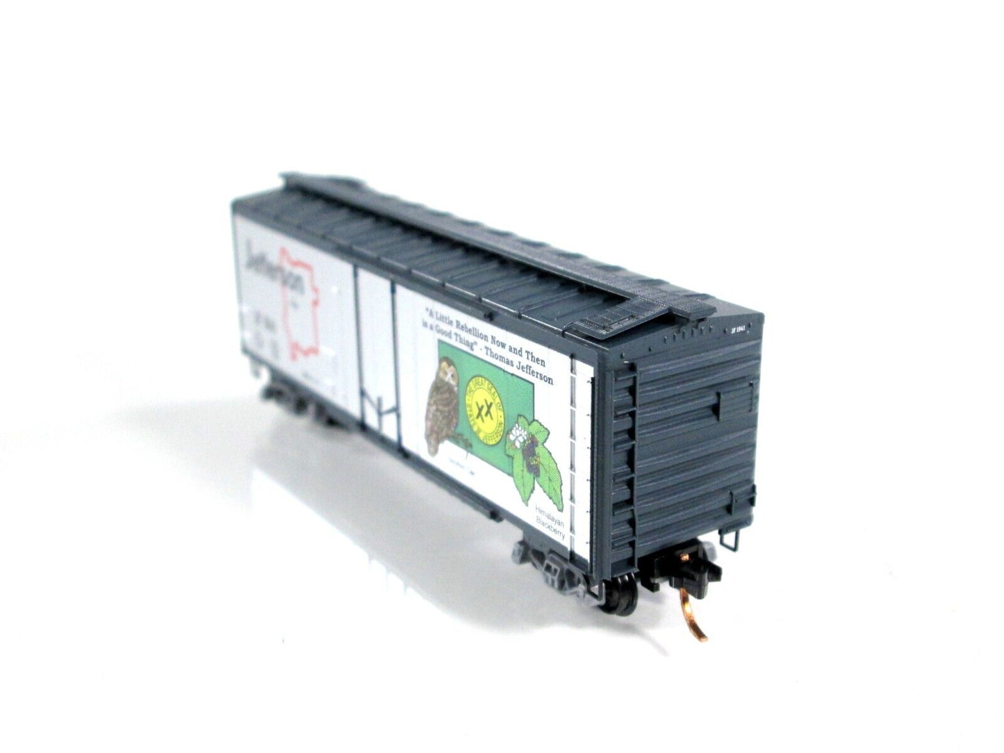N Scale State of JEFFERSON 40' Box Car - JF 1941 -- Micro Trains NSE Special Run