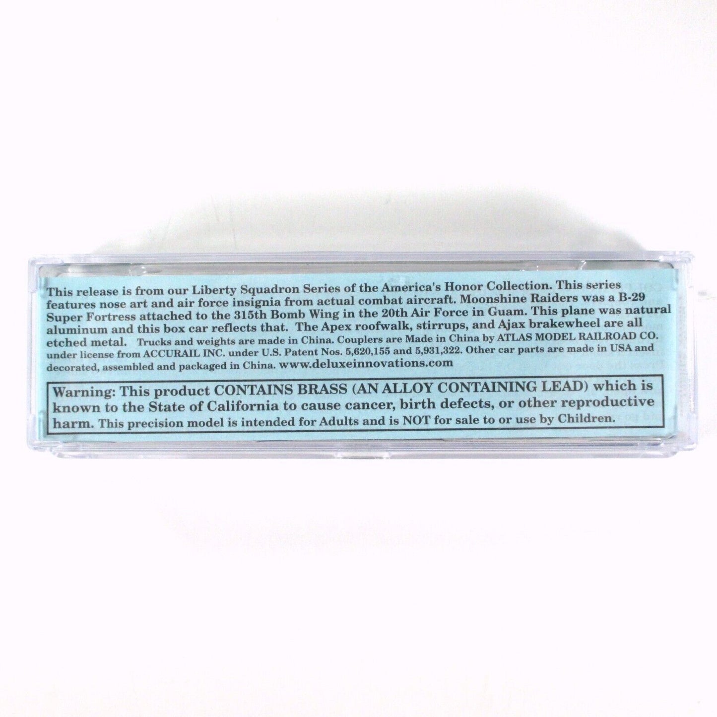 N Scale US AIR FORCE **Moonshine Raiders** Box Car #44-61815 -- by DELUXE 240261