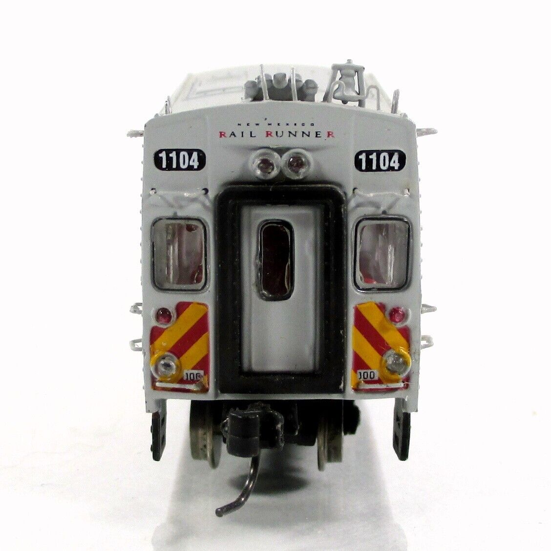 N Scale NEW MEXICO RAIL RUNNER Bombardier Bi-Level Control #1104 - Athearn 10136