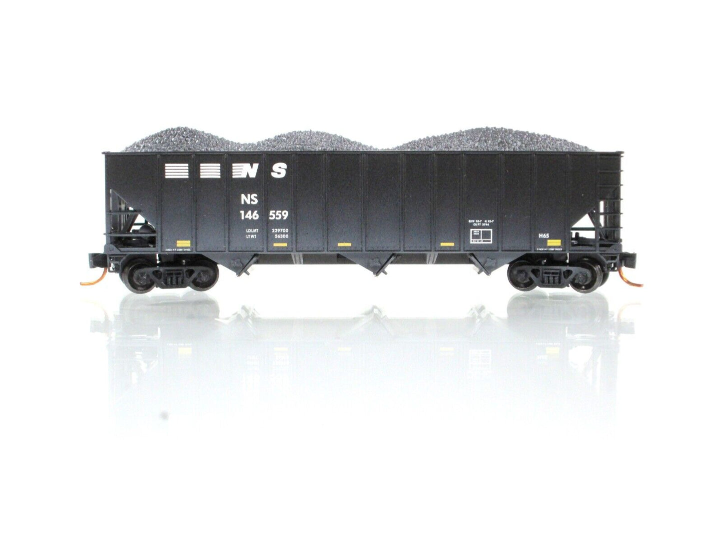 N Scale *NORFOLK SOUTHERN* Weathered Coal Hopper #146559 - Micro Trains 10844190