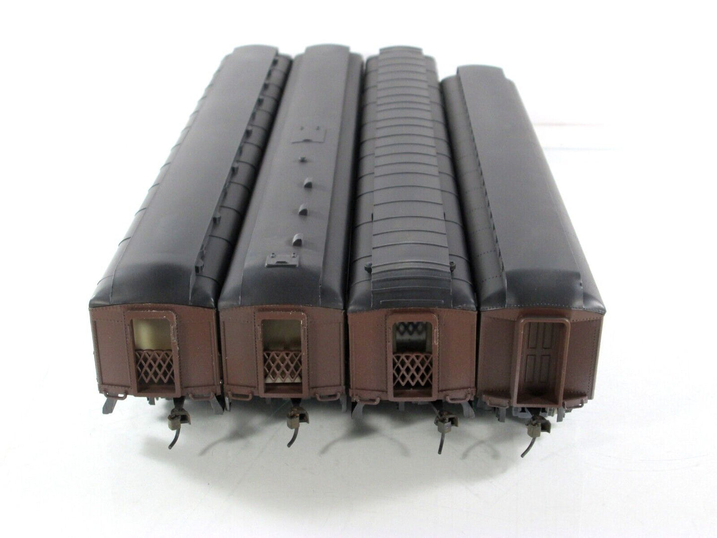 HO Scale **PRR** 1920s Weathered Passenger Set A - Rivarossi 6916, Knuckle Cplrs
