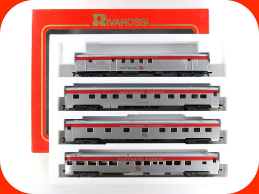 HO Scale ***SOUTHERN PACIFIC*** 1930s Passenger 4-Car Set B -- Rivarossi 6975