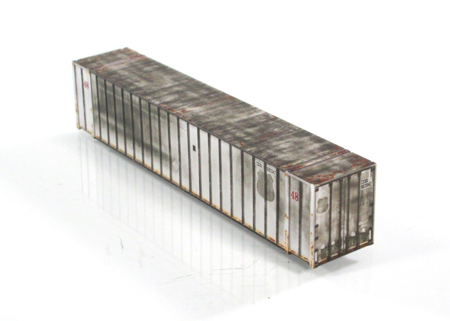 N Scale **CSX ex-UP** Weathered 48' Container CSXU 682042, Micro Trains 46844150