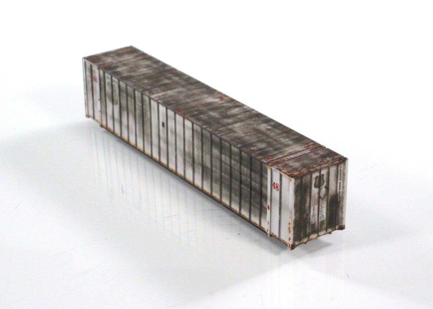 N Scale **CSX ex-UP** Weathered 48' Container CSXU 682042, Micro Trains 46844150