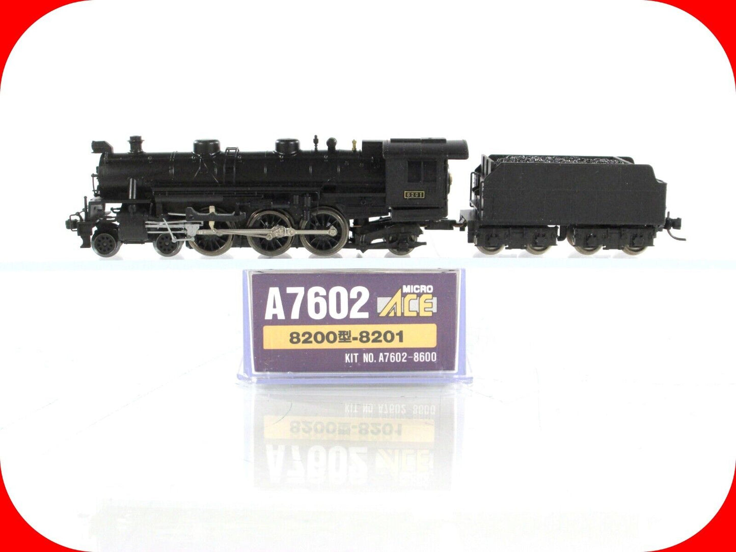 N Scale ***C53-45*** Japanese 4-6-2 Steam Locomotive #8201 - MicroAce A7602-8600