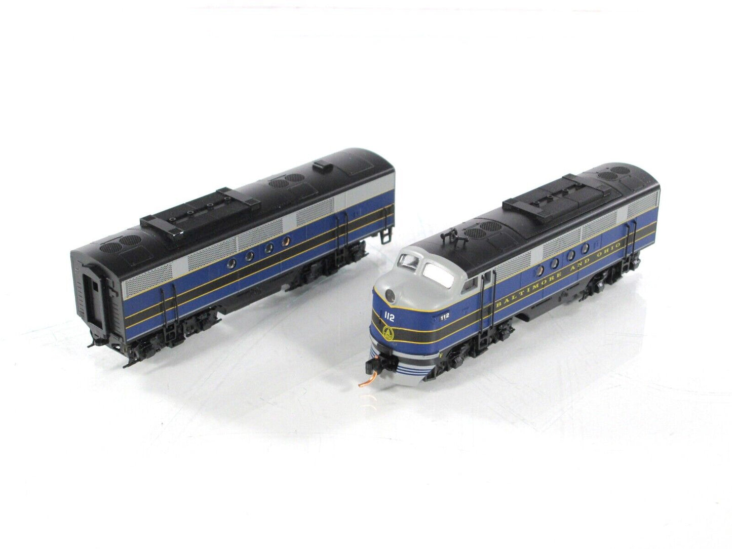 N Scale ***BALTIMORE & OHIO*** FT A/B Set #112 -- Micro Trains 99200061, DCC Rdy
