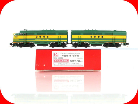 N Scale **WESTERN PACIFIC** EMD FT A/B Set #903 - Micro Trains 99200072, DCC Rdy