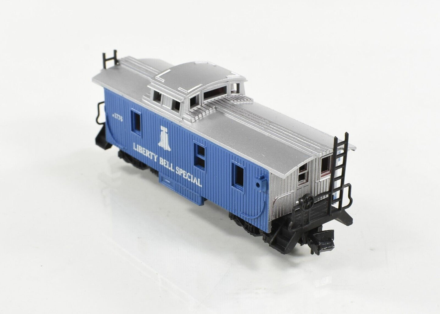 N Scale **LIBERTY BELL SPECIAL**  Patriotic Cupola Caboose x1776, Con-Cor 1776P