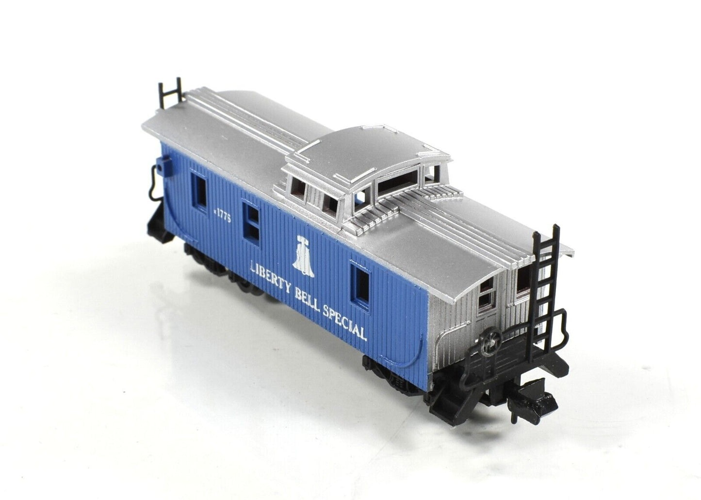 N Scale **LIBERTY BELL SPECIAL**  Patriotic Cupola Caboose x1776, Con-Cor 1776P