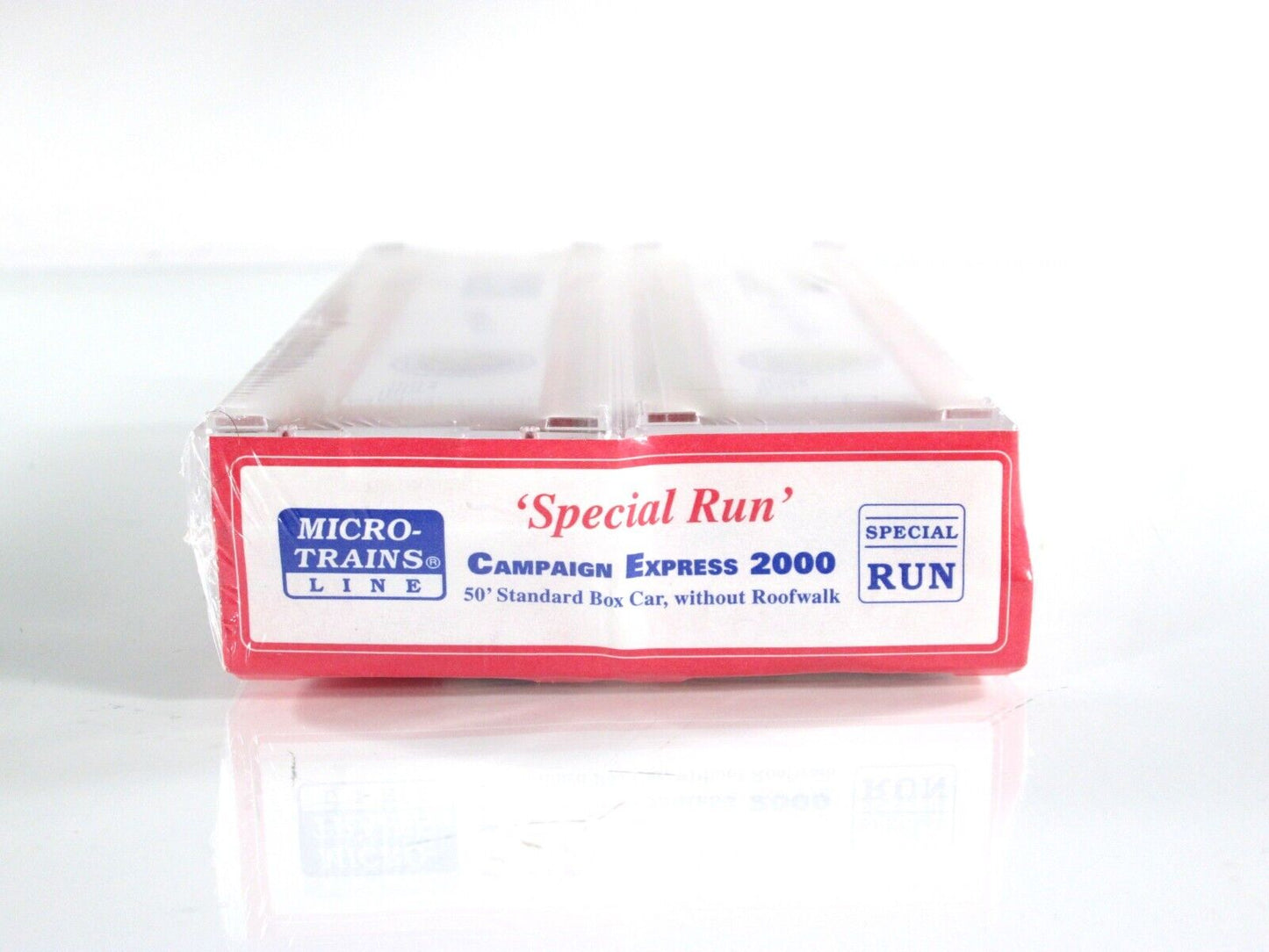N Scale **BUSH GORE CAMPAIGN EXPRESS** Box Car Set - Micro Trains Special *RARE*