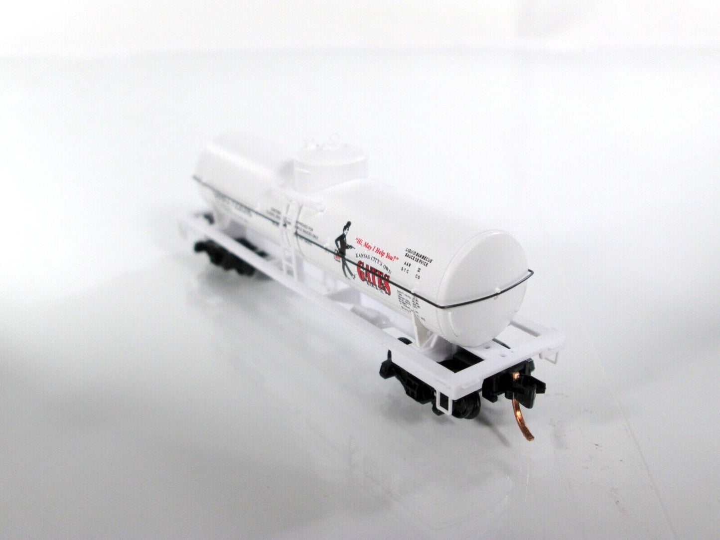 N Scale Kansas City's GATES BBQ Tank Car - GBBQ 722016 - Micro Trains *VERY RARE