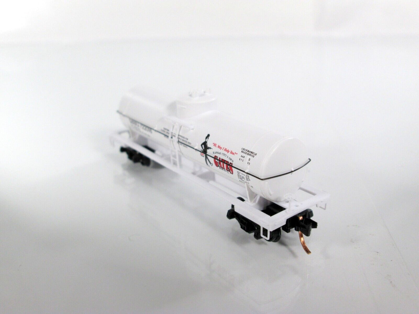 N Scale Kansas City's GATES BBQ Tank Car - GBBQ 722016 - Micro Trains *VERY RARE