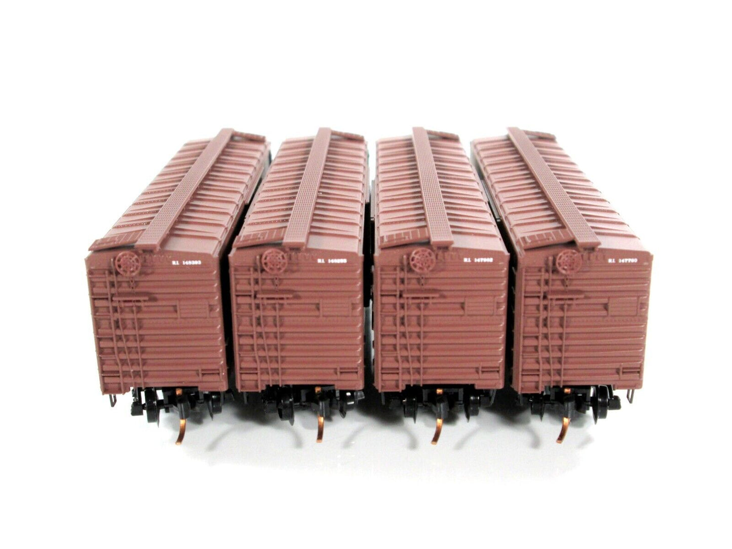 N Scale ***ROCK ISLAND ROCKETS*** Box Car 4-Set #31 -Micro Trains 99300031 *RARE