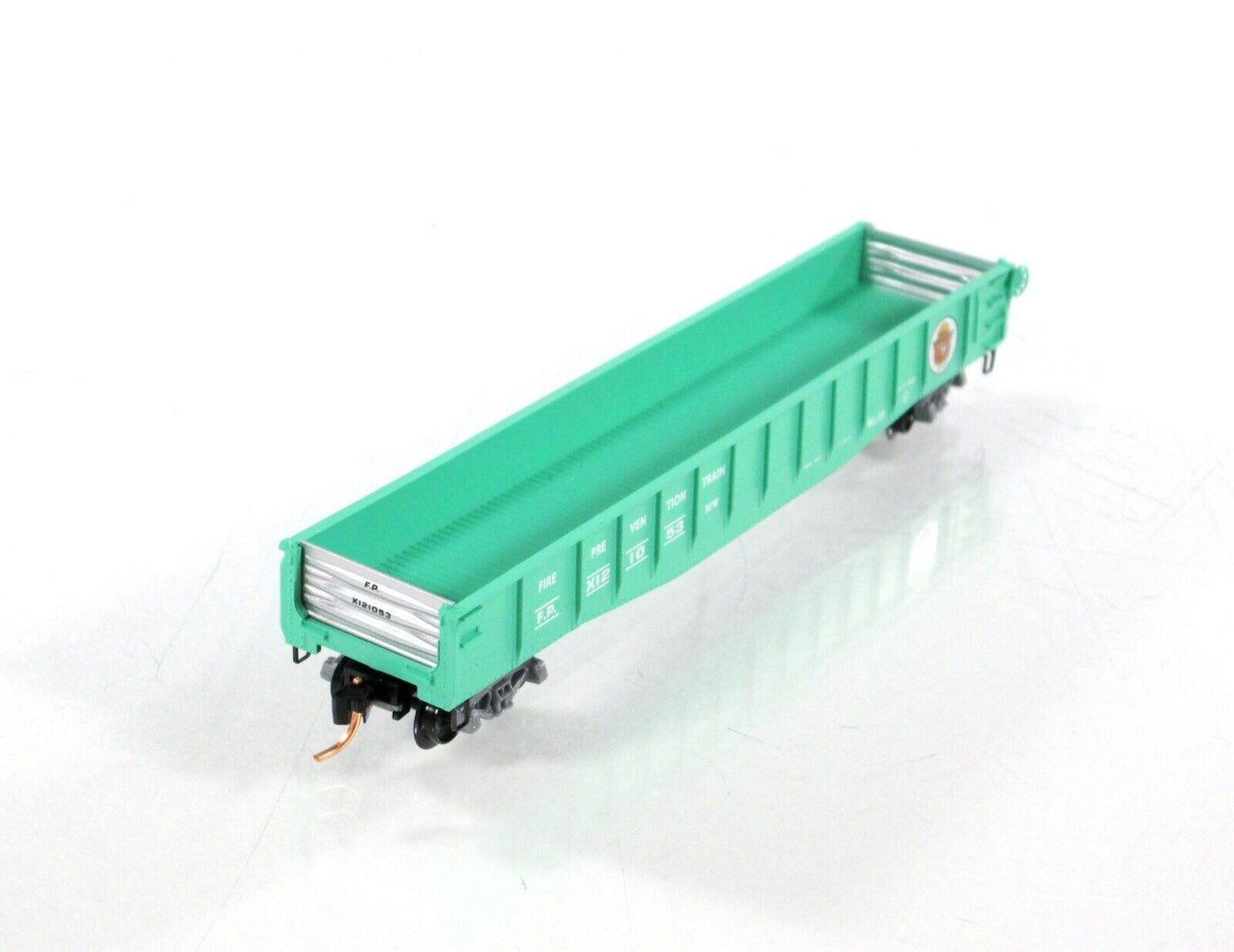 N Scale SMOKEY BEAR MoW Fire Prevention Gondola, FP X121053 - Micro Trains 46360