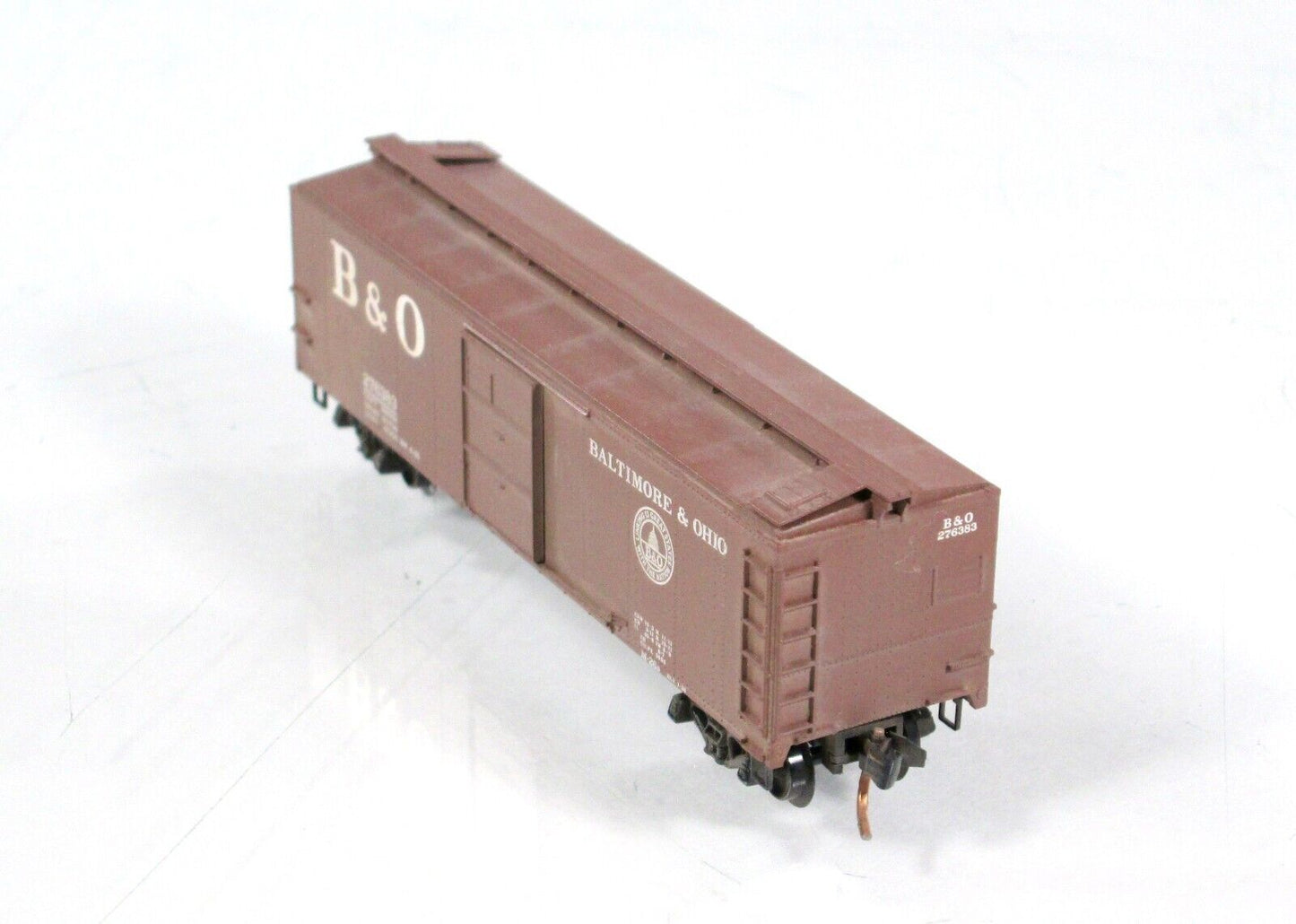 N Scale **BALTIMORE & OHIO** Weathered 40' Box Car #276383 - Micro Trains 120240