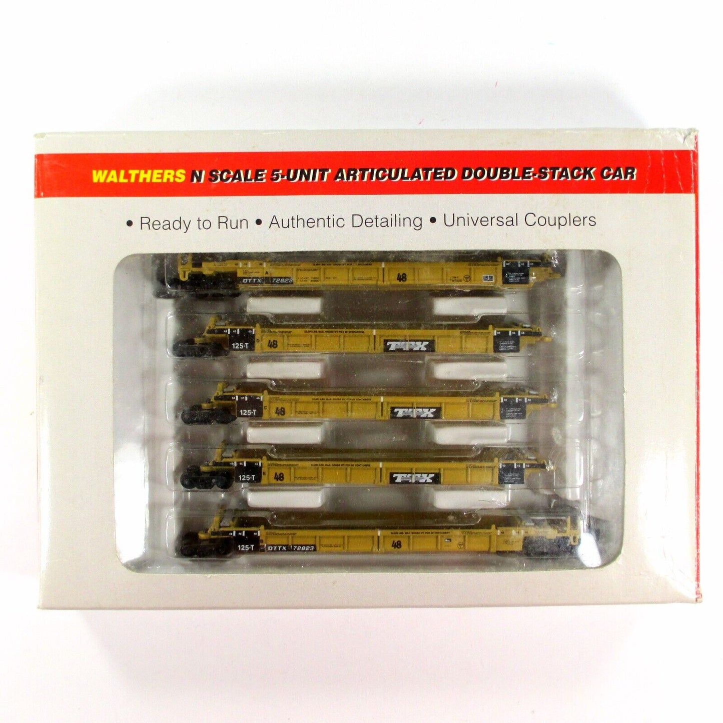 N SCALE **TTX** Thrall 5-Unit Articulated Well Car #72823 - Walthers 932-8101