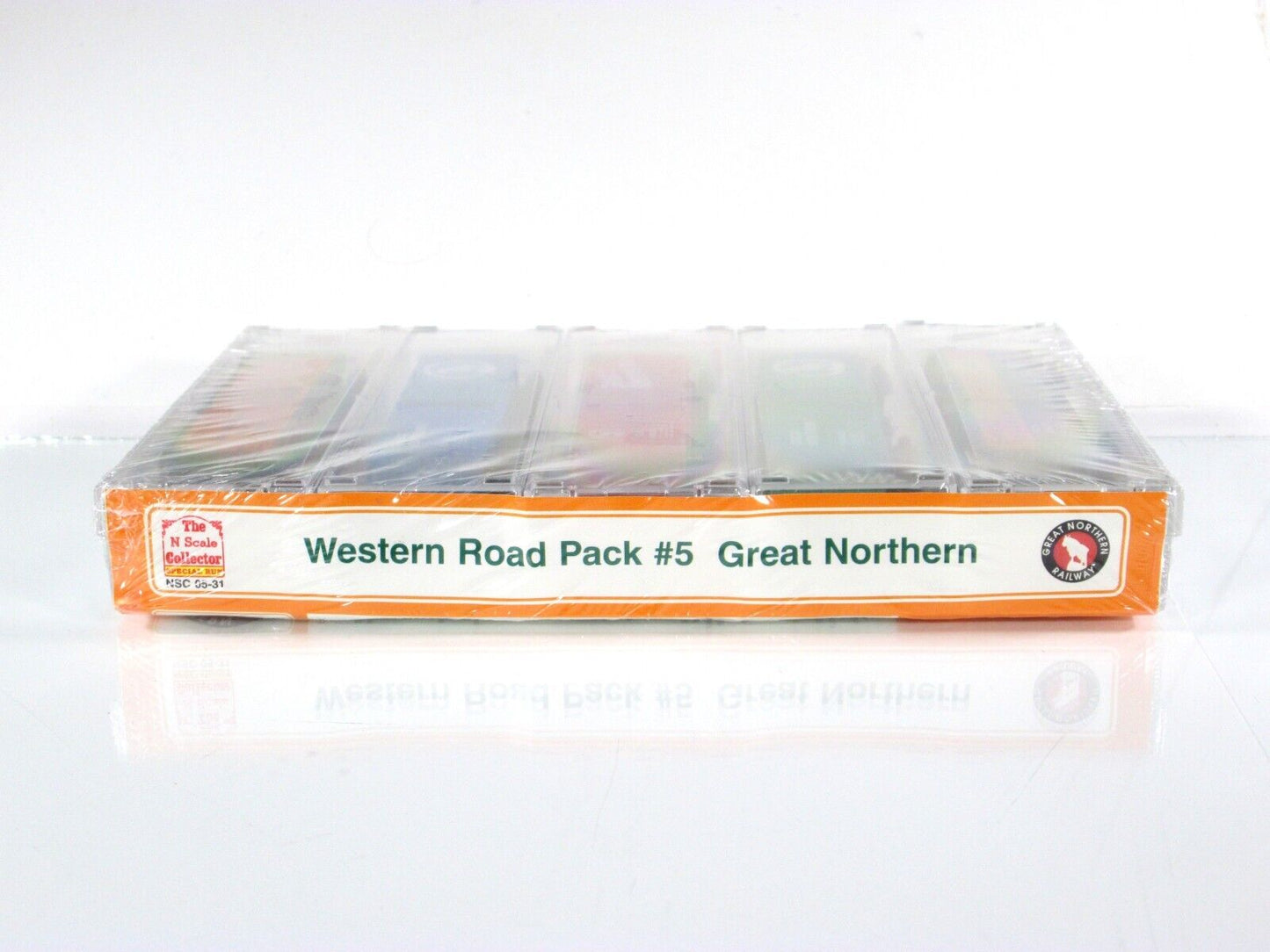 N Scale *GREAT NORTHERN* Western Road Box Car Pack #5 - Micro Trains Special Run