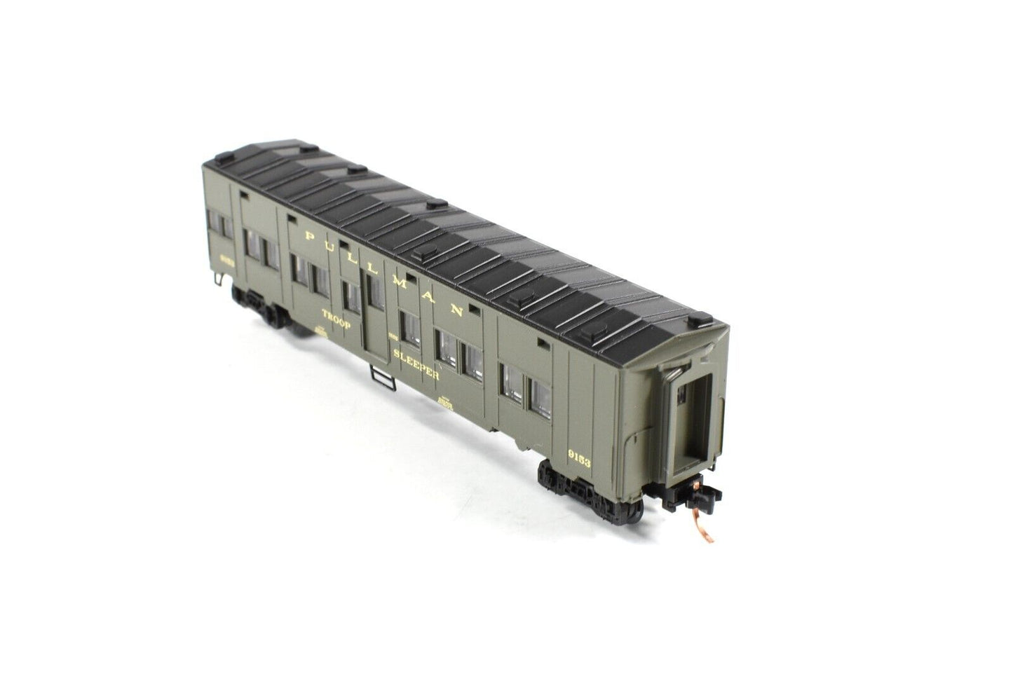 N Scale WWII US OFFICE of DEFENSE 50' Troop Sleeper #9153 -Micro Trains 116010.2