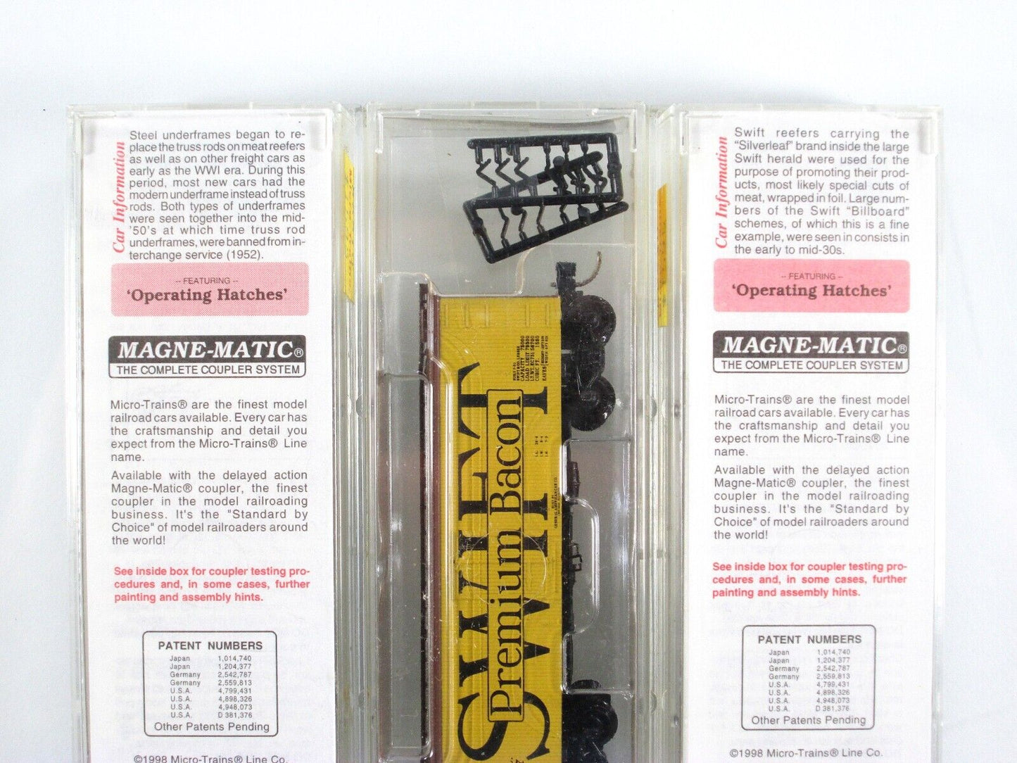 N Scale ***SWIFT Refrigerator Lines*** Ice Reefer 3-Pack ---- Micro Trains 58512