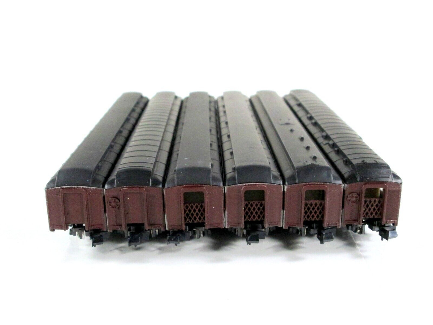 N Scale **LACKAWANNA* Heavyweight Passenger Car 6-Pack Set - Con-Cor 0003-570015