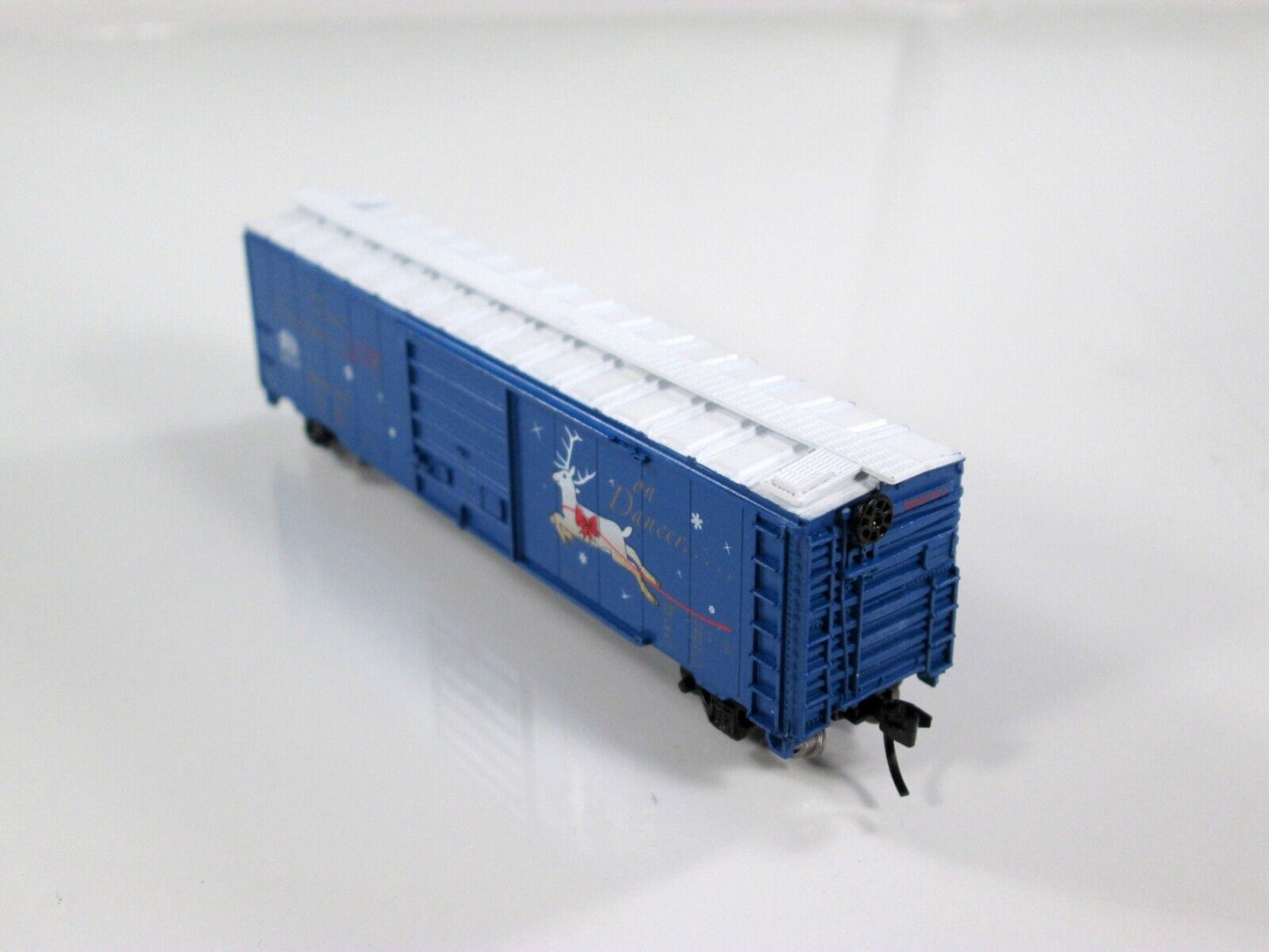 N Scale ***On DANCER*** Reindeer Christmas Box Car 2011 -- Con-Cor 00011N **RARE