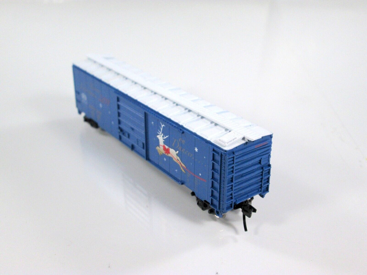 N Scale ***On DANCER*** Reindeer Christmas Box Car 2011 -- Con-Cor 00011N **RARE