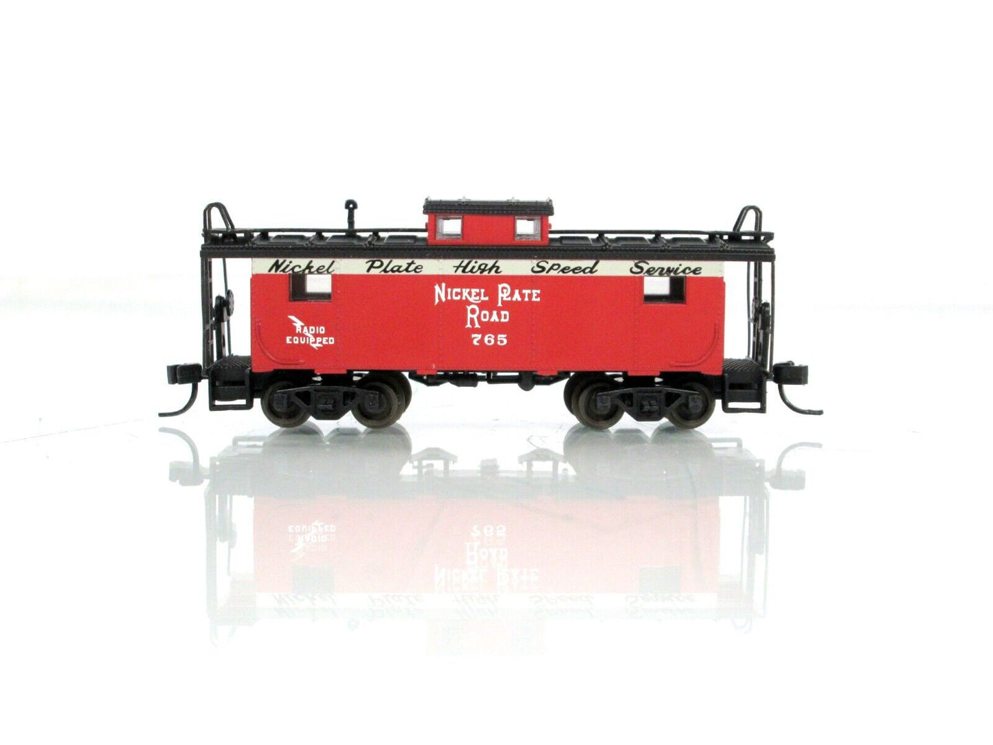 N Scale ***NICKEL PLATE ROAD*** NE-6 Caboose, NKP 765 - Atlas 33433 ***VERY RARE