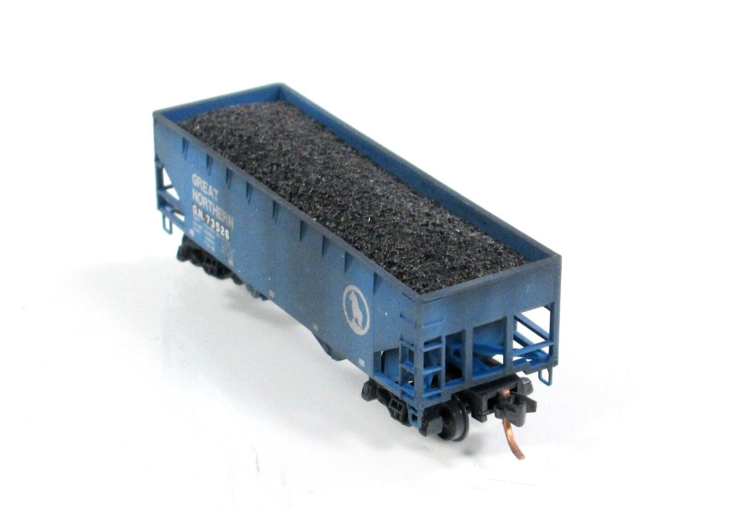 N Scale **GREAT NORTHERN** Weathered Graffiti Coal Hopper -Micro Trains 05544520