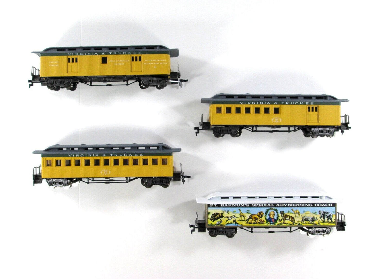 HO Scale **VIRGINIA & TRUCKEE** Old Timer Overland Passenger Set -Rivarossi 6900