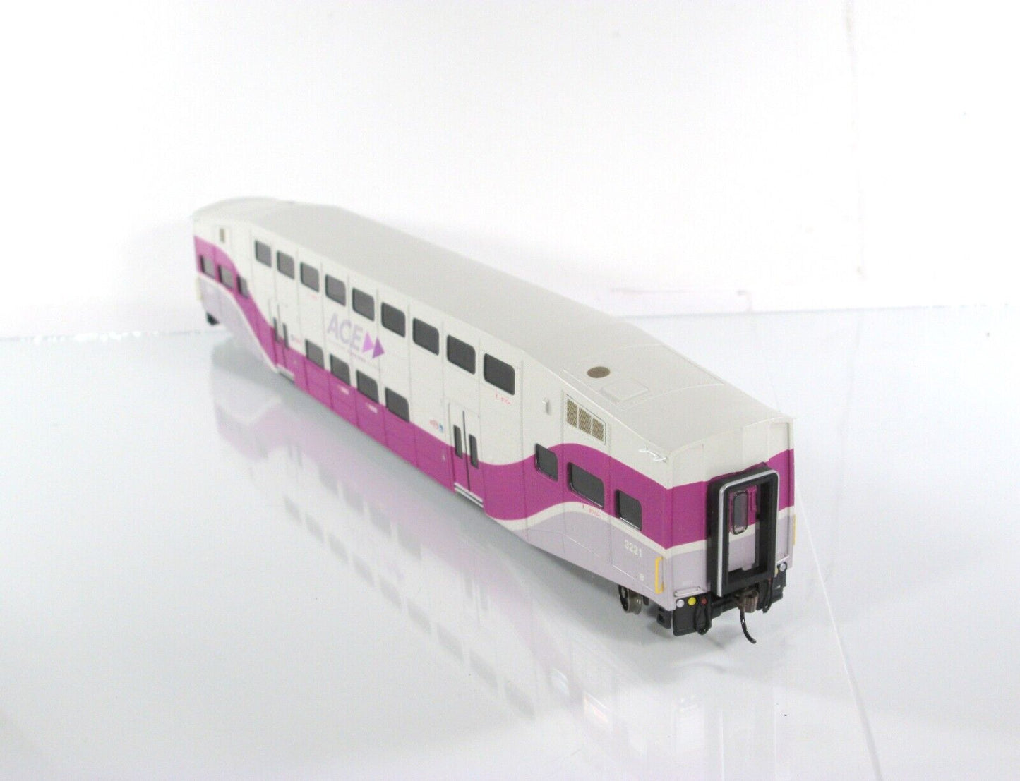 HO Scale ALTAMONT CORRIDOR EXPRESS Bombardier Coach Car, ACE 3221 -Athearn 25973