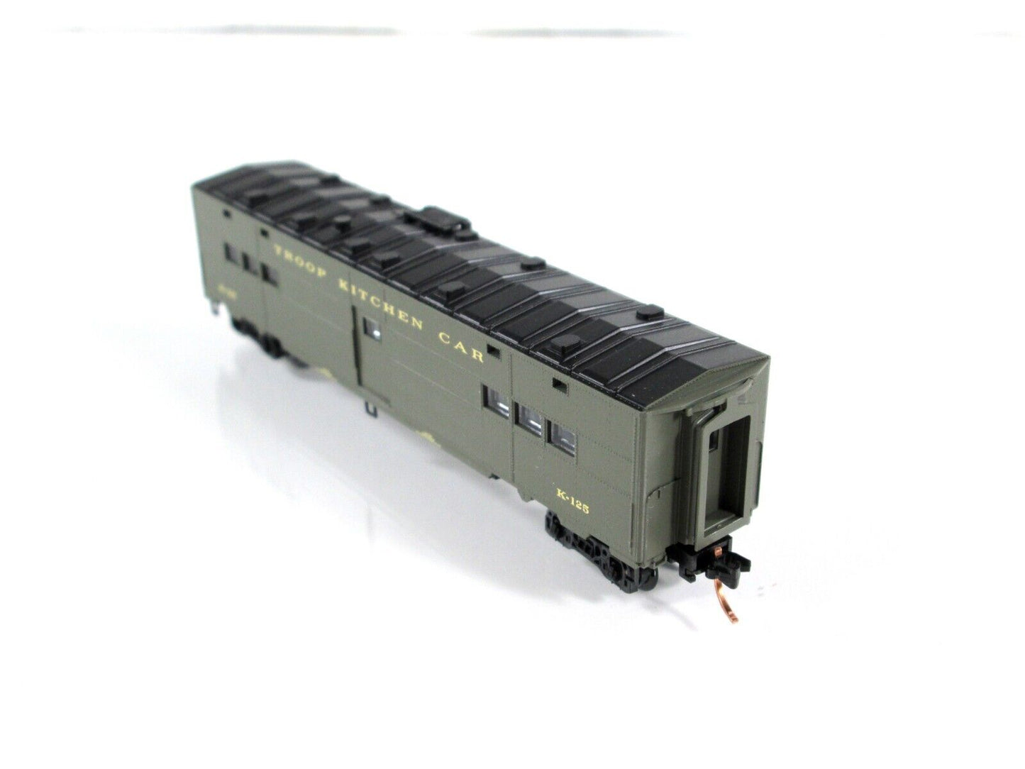 N Scale US OFFICE of DEFENSE 50' Troop Kitchen Car #K-125 -  Micro Trains 118010