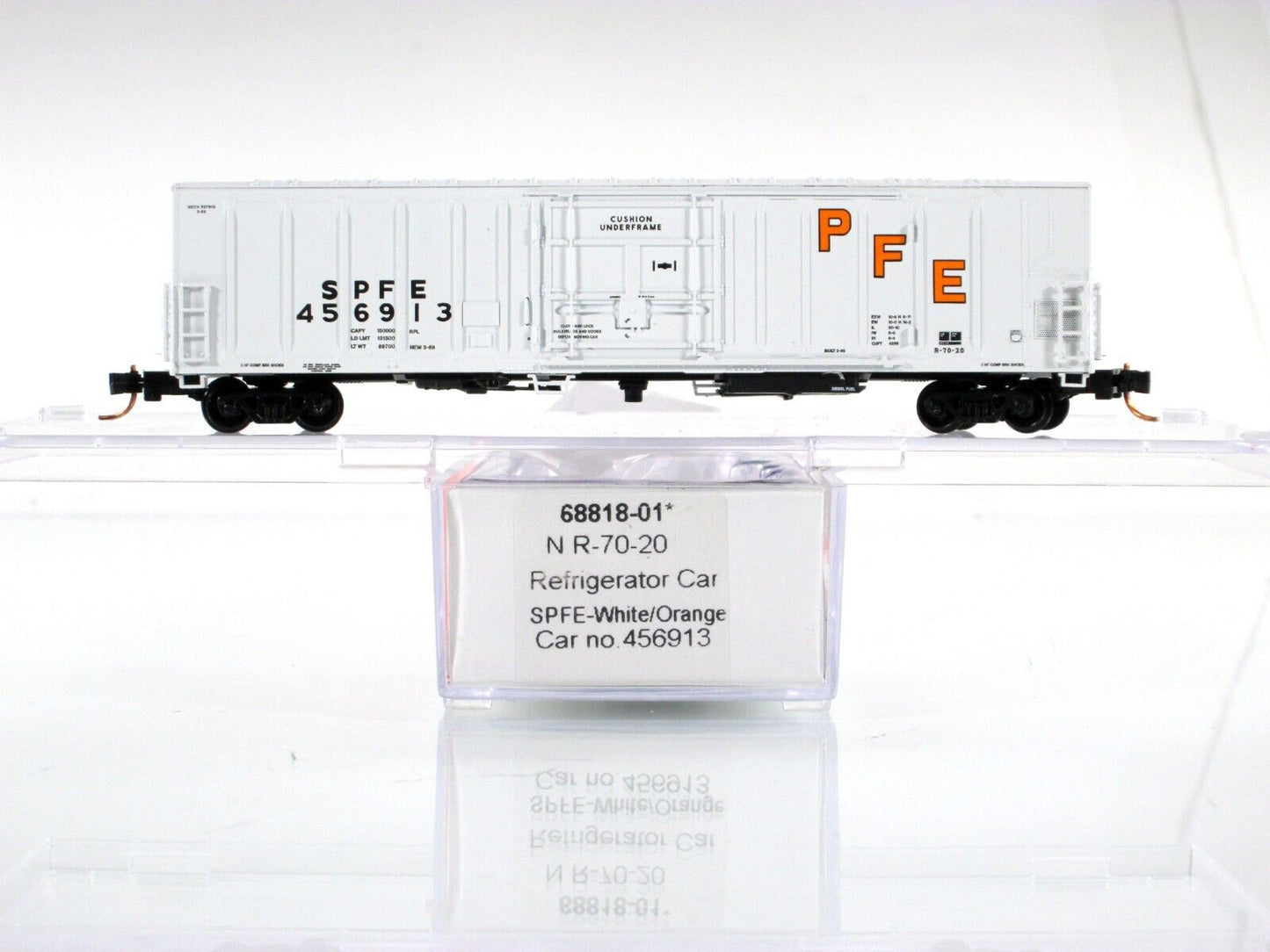 N Scale *PACIFIC FRUIT EXPRESS* SPFE Reefer 6-Car Set, Intermountain 68818 *RARE